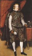 Diego Velazquez Portrait of Philip IV of Spain in Brown and Silver (mk08) France oil painting artist